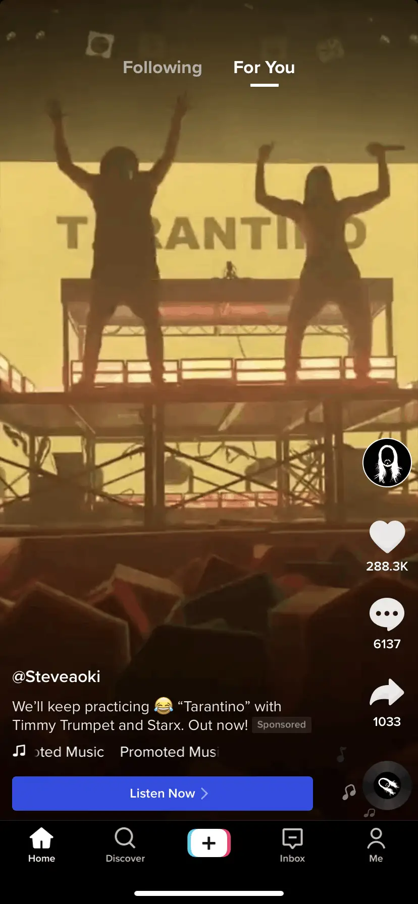 TikTok 营销TikTok 广告 steve aoki